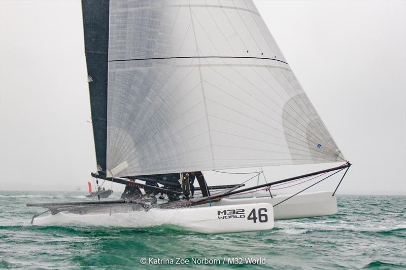 Leeloo Skippered by Harold Vermeulen in the M32 World Championships in Miami photo copyright m32world / Katrina Zoe Norbom taken at  and featuring the M32 class
