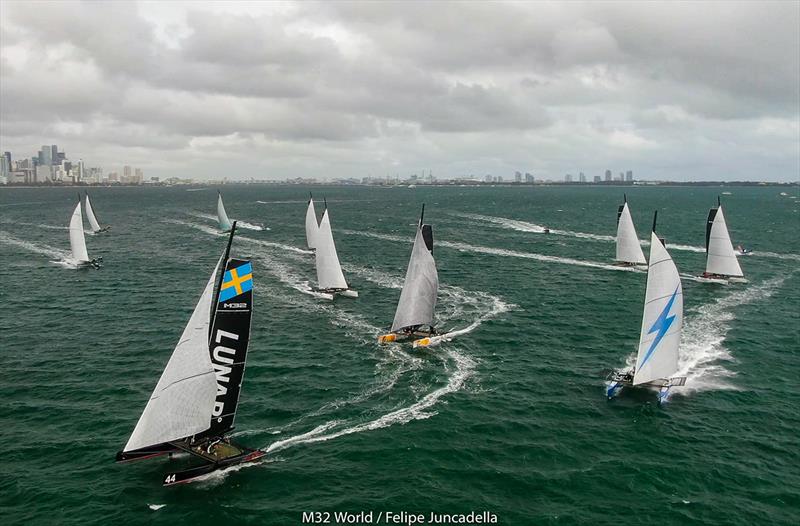 Intense Mark Rounding at the M32 World Championship in Miami - photo © m32world / Felipe Juncadella