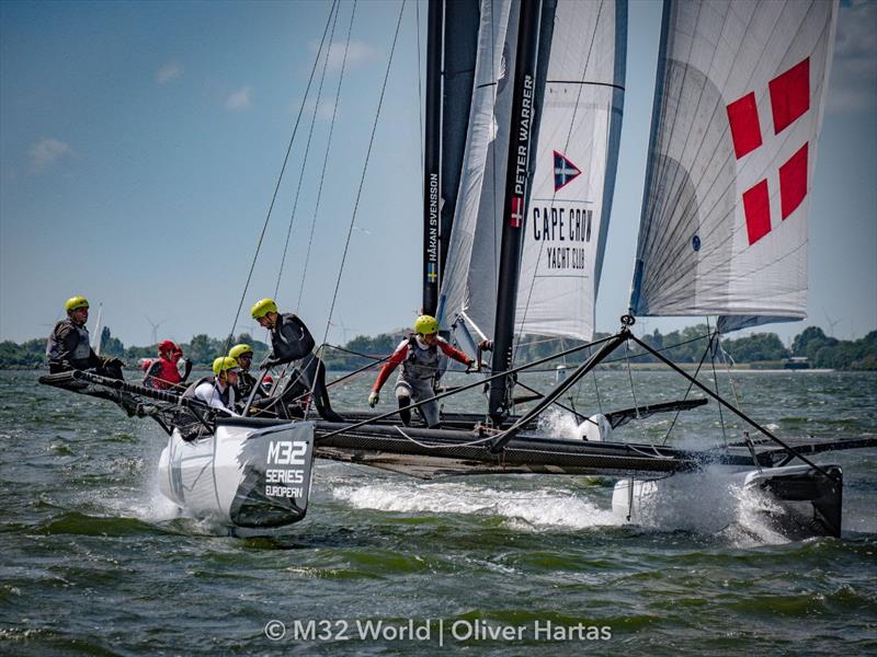 Warrer racing with Peter Warrer in Medemblik. - photo © Oliver Hartas / M32 World