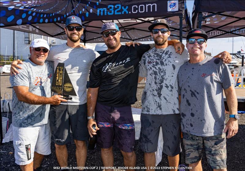Team Extreme2 with skipper Dan Cheresh winning M32 Midtown Cup 2 photo copyright M32 World / Stephen R Cloutier taken at  and featuring the M32 class