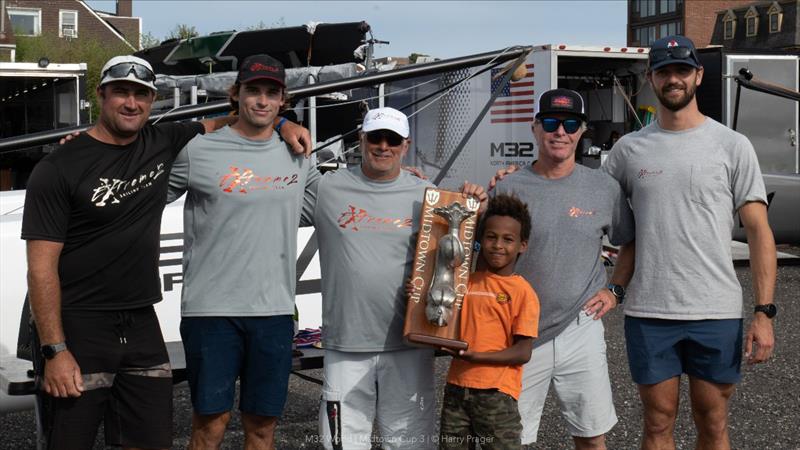 Extreme2 with skipper Dan Cheresh winning the Midtown Cup 2022 photo copyright M32 World / Harry Prager taken at  and featuring the M32 class