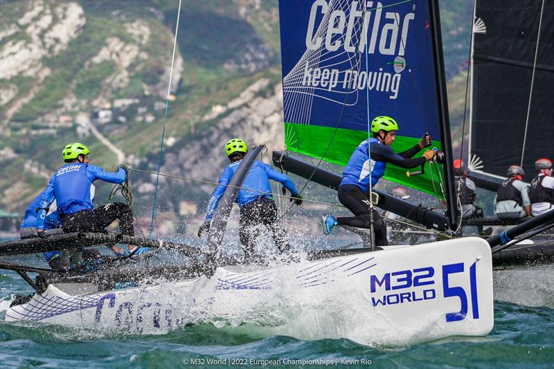 M32 European Championships 2022 photo copyright M32 World / Kevin Rio taken at Fraglia Vela Riva and featuring the M32 class
