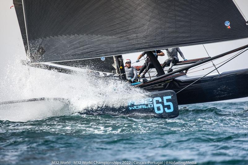 Pursuit with skipper Bill Ruh at the M32 World Championship  photo copyright m32world/ABsailingmedia taken at  and featuring the M32 class
