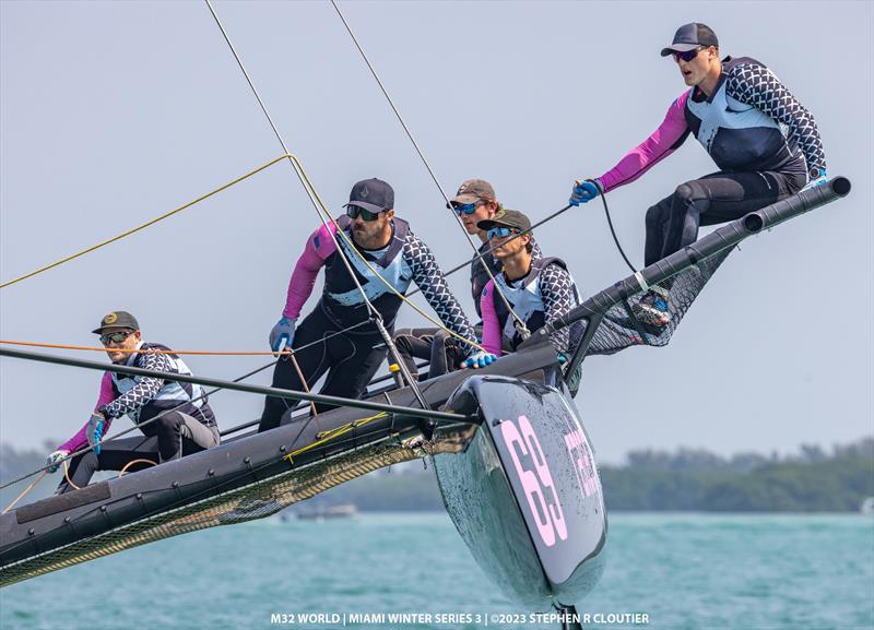 M32 World Miami Winter Series Event 3 photo copyright Stephen R Cloutier taken at  and featuring the M32 class