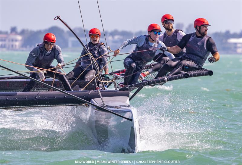 M32 World Miami Winter Series Event 3 photo copyright Stephen R Cloutier taken at  and featuring the M32 class