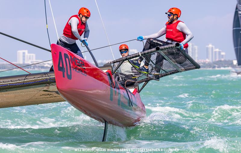 M32 World Miami Winter Series Event 3 photo copyright Stephen R Cloutier taken at  and featuring the M32 class