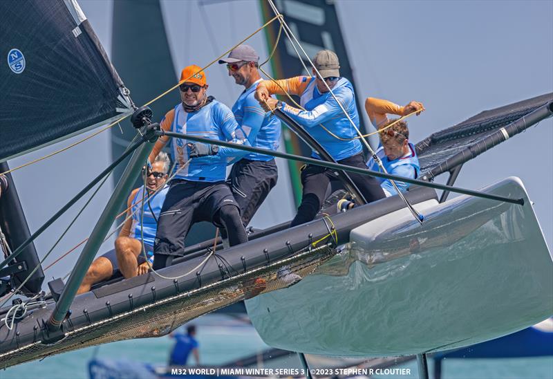 M32 World Miami Winter Series Event 3 photo copyright Stephen R Cloutier taken at  and featuring the M32 class