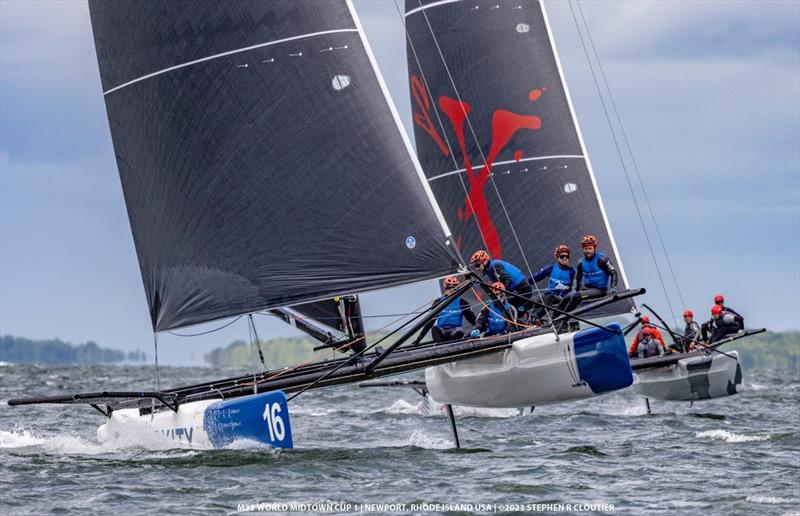 2023 Midtown Cup - Don Wilson's Convexity and Dan Cheresh's Extreme2 - photo © Stephen R. Cloutier