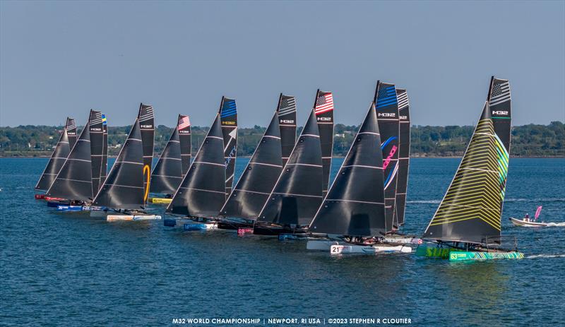 M32 World Championship Day 1 photo copyright Stephen R Cloutier taken at  and featuring the M32 class