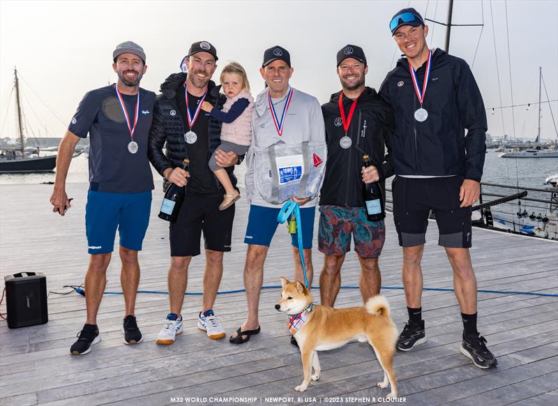 2023 M32 World Championship - CONVEXITY (l-r) Taylor Canfield, Kinley Fowler, Don Wilson, Ricky McGarvie and Jake Lilley - photo © Stephen R Cloutier