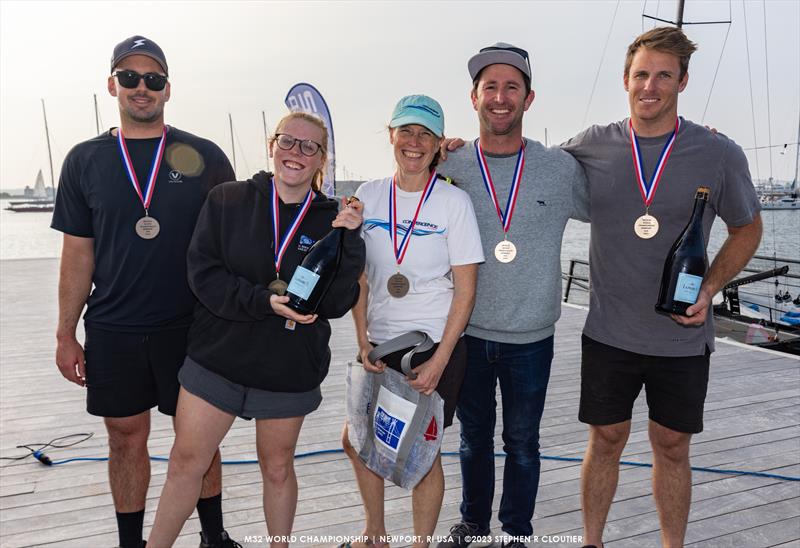 2023 M32 World Championship - CONVERGENCE (l-r) Will Tiller, Ava Wilson, Jen Wilson, Adam Minoprio, Stewart Dodson - photo © Stephen R Cloutier