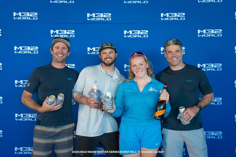 M32 Miami Winter Series 2025 photo copyright Hannah Lee Noll taken at  and featuring the M32 class