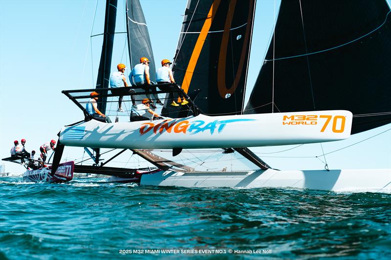 M32 Miami Winter Series 2025 photo copyright Hannah Lee Noll taken at  and featuring the M32 class