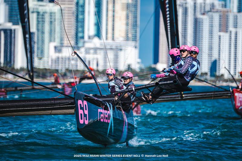 M32 Miami Winter Series 2025 photo copyright Hannah Lee Noll taken at  and featuring the M32 class