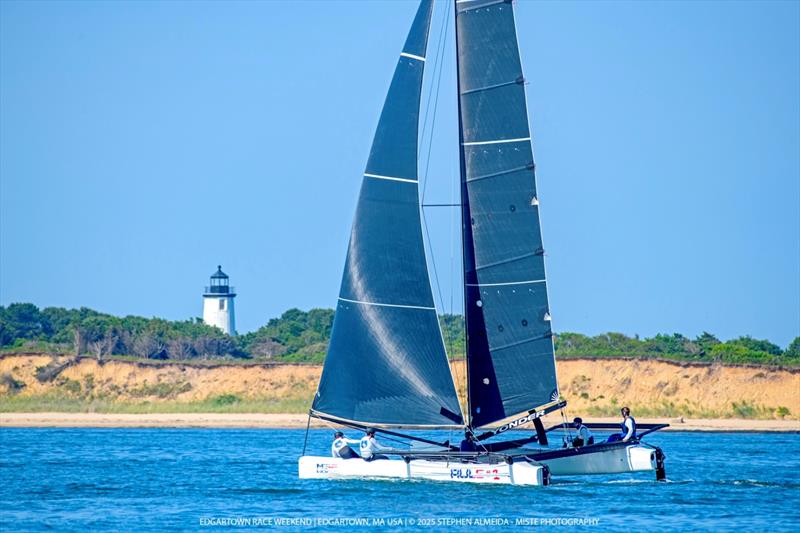 VENONA Trophy winner Yonder take on Edgartown Race Weekend's 2025 'Round-the-Island Race photo copyright Miste Photography taken at Edgartown Yacht Club and featuring the M32 class