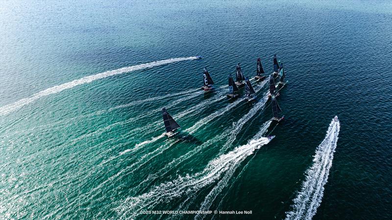 2025 M32 World Championship Day 3 photo copyright Hannah Lee Noll taken at Shake-A-Leg Miami and featuring the M32 class