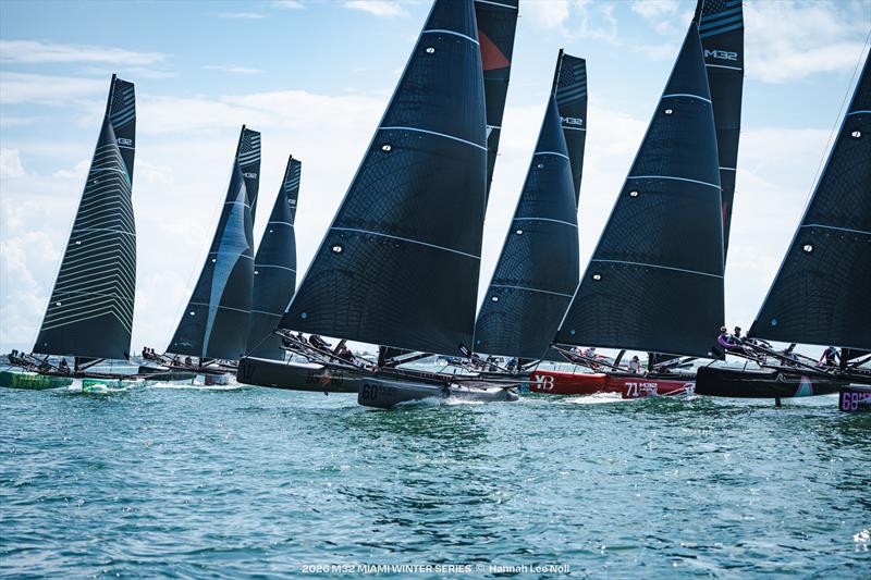 M32 Miami Winter Series 2026 photo copyright Hannah Lee Noll taken at  and featuring the M32 class