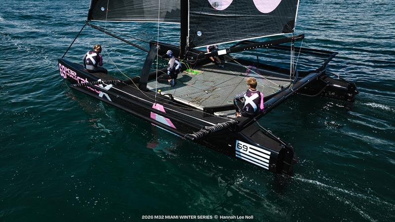 M32 Miami Winter Series 2026 photo copyright Hannah Lee Noll taken at  and featuring the M32 class
