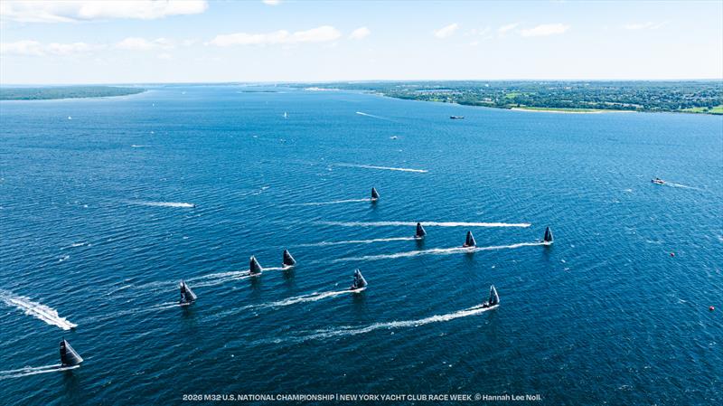 The fleet tearing it up in heavy air - photo © Hannah Lee Noll