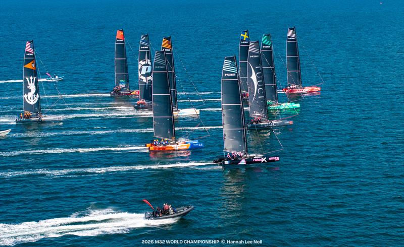 2026 M32 World Championship day 3 photo copyright Hannah Lee Noll taken at  and featuring the M32 class