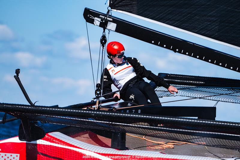 Miles Julien (USA) - 2026 M32 World Championship - photo © Hannah Lee Noll