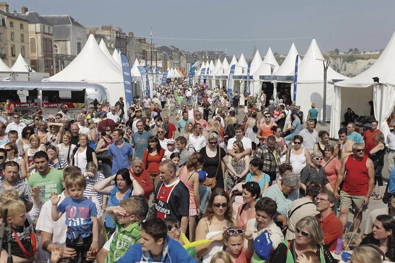 Tour de France a la Voile Race Village in Dieppe photo copyright JM LIOT / TFV / ASO taken at  and featuring the M34 class