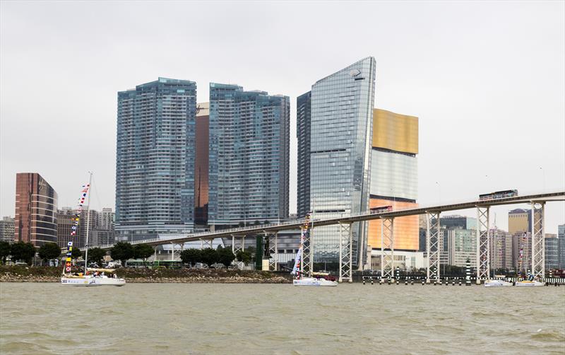 Parade of Sail. Macao Cup International & GBA Cup Regattas photo copyright Guy Nowell taken at  and featuring the  class