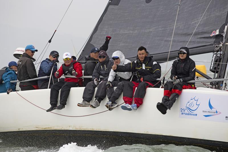 Tuo Ting Yi Zu. 2020 Guangdong-Hong Kong-Macao Greater Bay Area Cup Regatta & Macao Cup International Regatta photo copyright Guy Nowell taken at  and featuring the  class