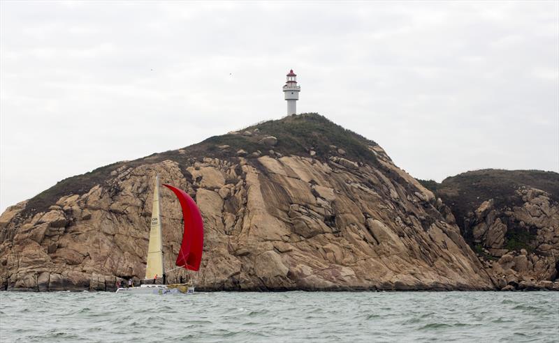 Yet another island. Vivat Sailing Team. 2020 Guangdong-Hong Kong-Macao Greater Bay Area Cup Regatta & Macao Cup International Regatta photo copyright Guy Nowell taken at  and featuring the  class