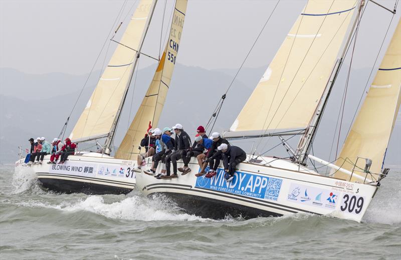 Team Windy. 2020 Guangdong-Hong Kong-Macao Greater Bay Area Cup Regatta & Macao Cup International Regatta photo copyright Guy Nowell taken at  and featuring the  class