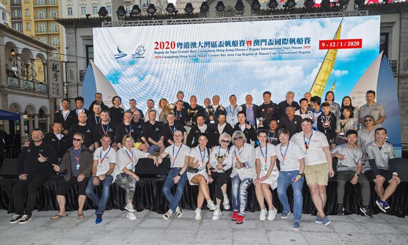 Every one a winner! 2020 Guangdong-Hong Kong-Macao Greater Bay Area Cup Regatta & Macao Cup International Regatta photo copyright Guy Nowell taken at  and featuring the  class