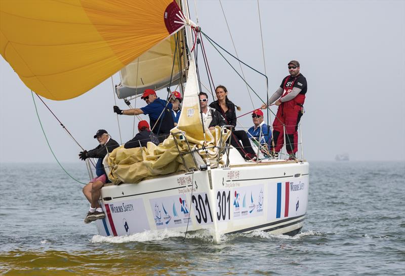 Team Péan 'almost in cruising mode'. 2020 Guangdong-Hong Kong-Macao Greater Bay Area Cup Regatta & Macao Cup International Regatta photo copyright Guy Nowell taken at  and featuring the  class