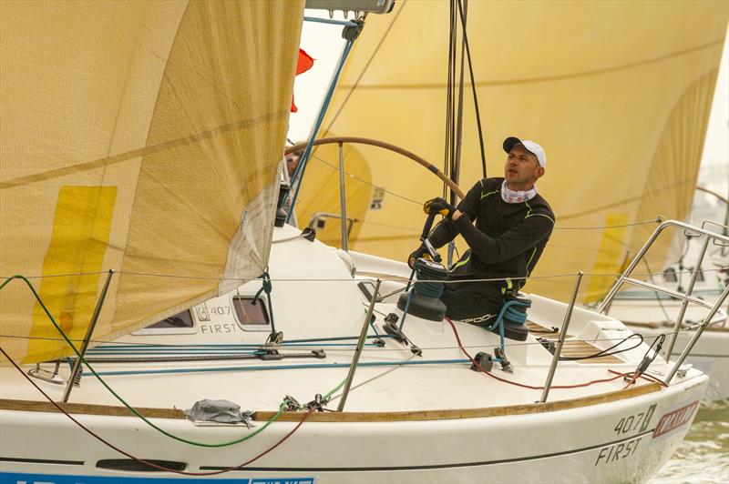 Don't look back... 2020 Guangdong-Hong Kong-Macao Greater Bay Area Cup Regatta & Macao Cup International Regatta photo copyright Guy Nowell taken at  and featuring the  class