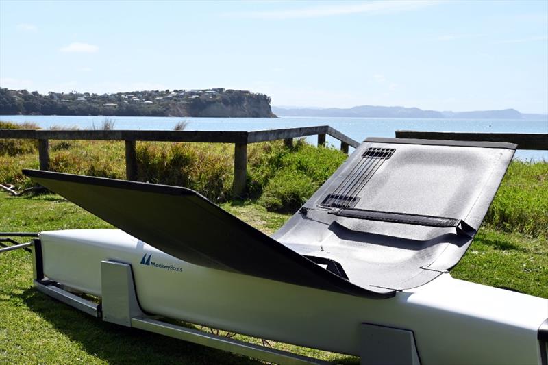 Cockpit layout - Mackay Bieker BM-V3 Moth - Mackay Boats - Jan. 2025 - photo © Mackay Boats