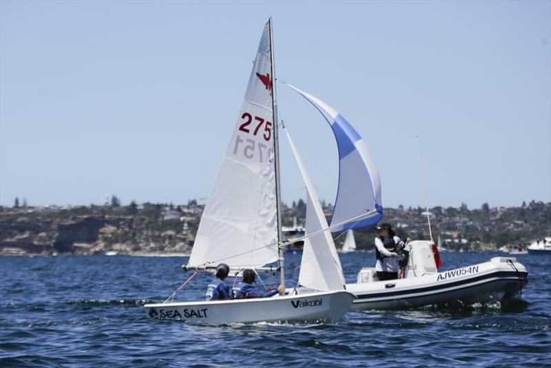 Manly Junior Australian Championship 2021 photo copyright Hollie Napper taken at Manly 16ft Skiff Sailing Club and featuring the Manly Junior class