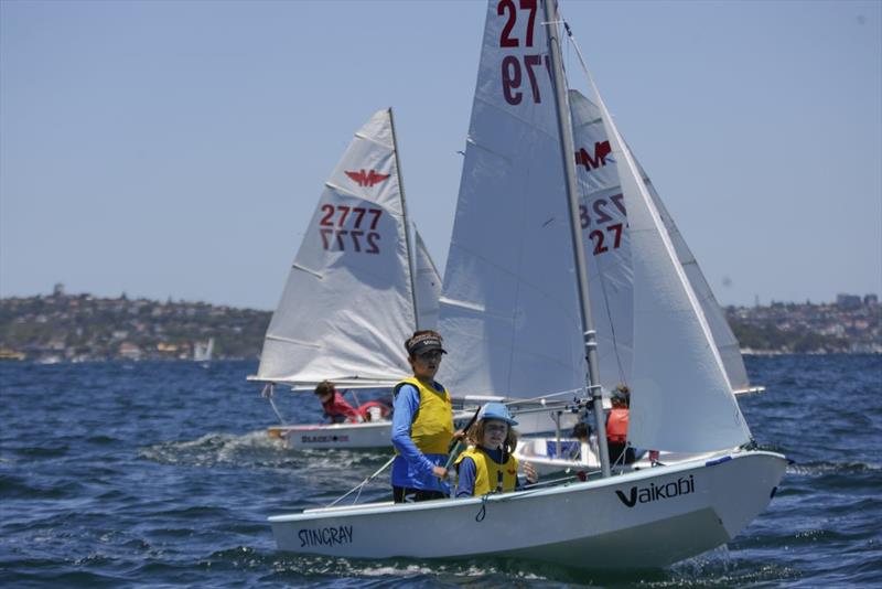 Manly Junior Australian Championship 2021 photo copyright Hollie Napper taken at Manly 16ft Skiff Sailing Club and featuring the Manly Junior class