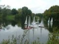 The Marblehead fleet gather on Charnwood Water © Graham Allen