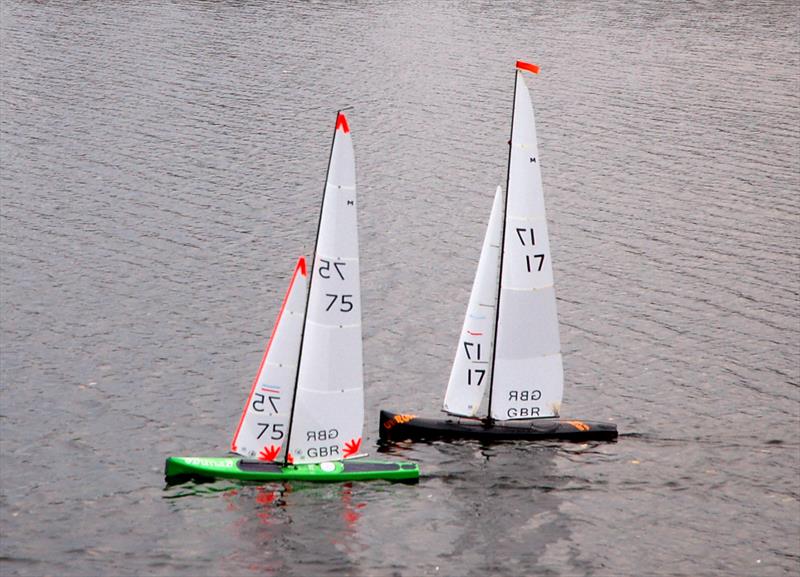 Marblehead Mermaid Trophy at Guildford photo copyright Peter Stollery taken at Guildford Model Yacht Club and featuring the Marblehead class