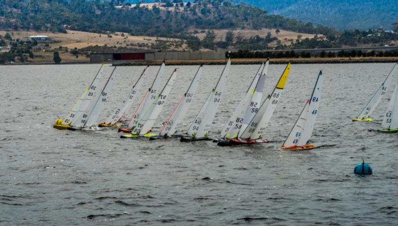 Day 2 - Race start - ARYA Australian Marblehead National Championship photo copyright Robert Gavin taken at  and featuring the Marblehead class