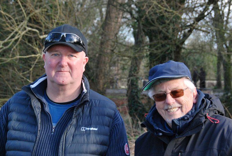 Darin Ballington (L) receiving his prize from RO John Male - M&S District Marblehead Championship and GAMES event at Three Rivers - photo © Gillian Pearson