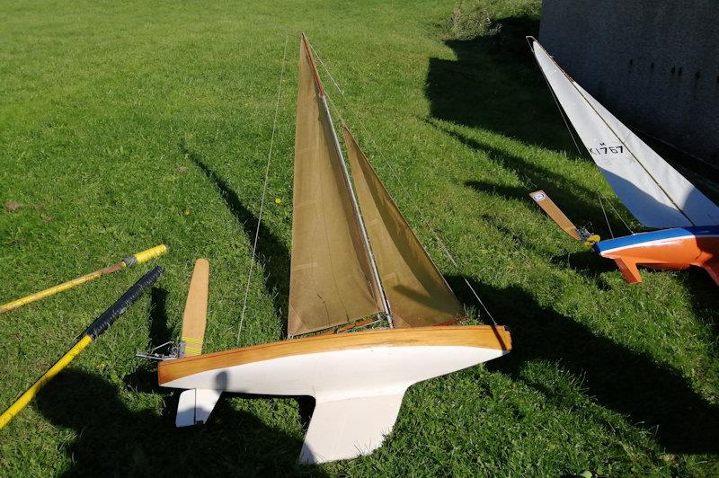 'Bill the Milk' Trophy for Marblehead Vane model boats at Fleetwood photo copyright Tony Wilson taken at Fleetwood Model Yacht Club and featuring the Marblehead class