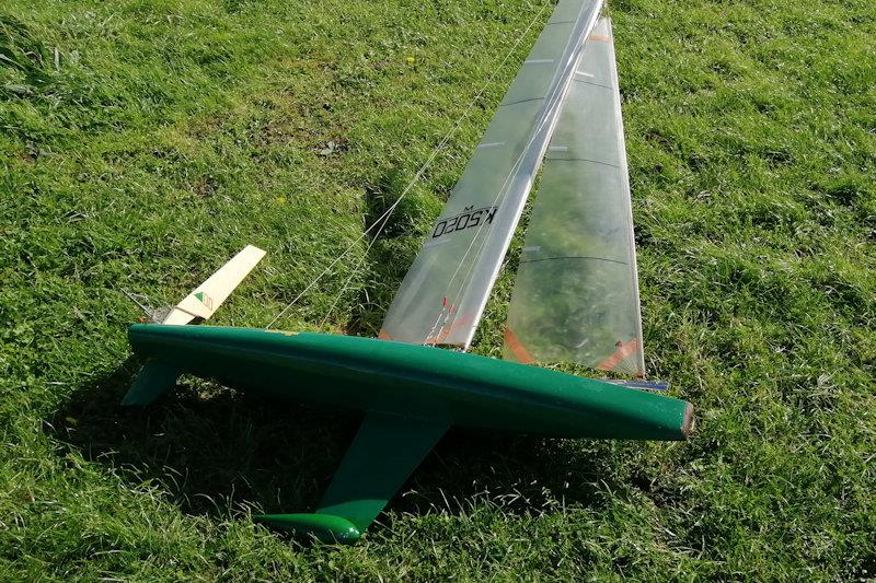 'Bill the Milk' Trophy for Marblehead Vane model boats at Fleetwood - photo © Tony Wilson