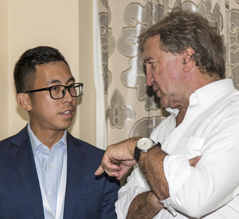 Lawrence Chow, Chairman HKBIA; Andy Treadwell, CEO Verventia. Asia-Pacific Yacht Industry High-Level Forum at the 2019 Macau Yacht Show photo copyright Guy Nowell / Macau Yacht Show 2019 taken at  and featuring the  class
