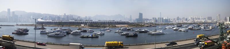 Kwun Tong Typhoon Shelter. Needs proper development, not just ad hoc mooring run by 'private' organisations. - photo © Guy Nowell