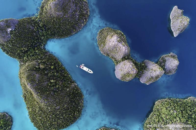 Cruising in the Raja Ampat, Indonesia photo copyright Blair Van Boheeman taken at  and featuring the  class