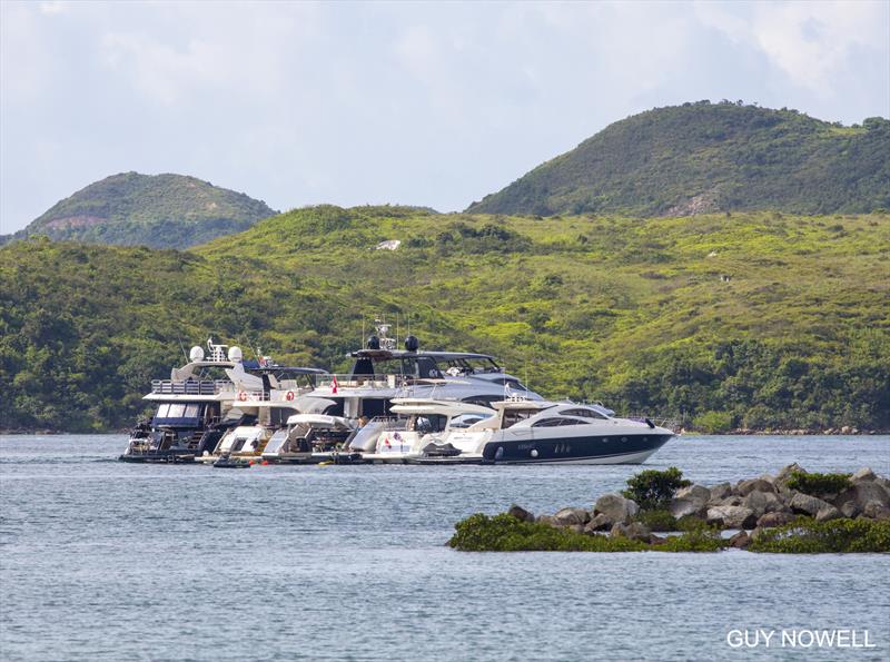 Weekend and overnight boating in Hong Kong is on the increase.  - photo © x