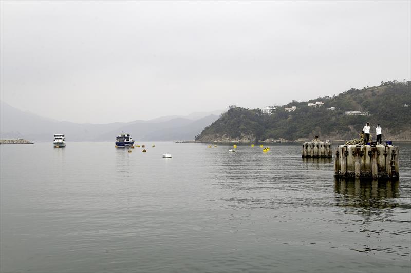 Hei Ling Chau Typhoon Shelter. Bags of space, waiting to be filled photo copyright Guy Nowell taken at  and featuring the  class