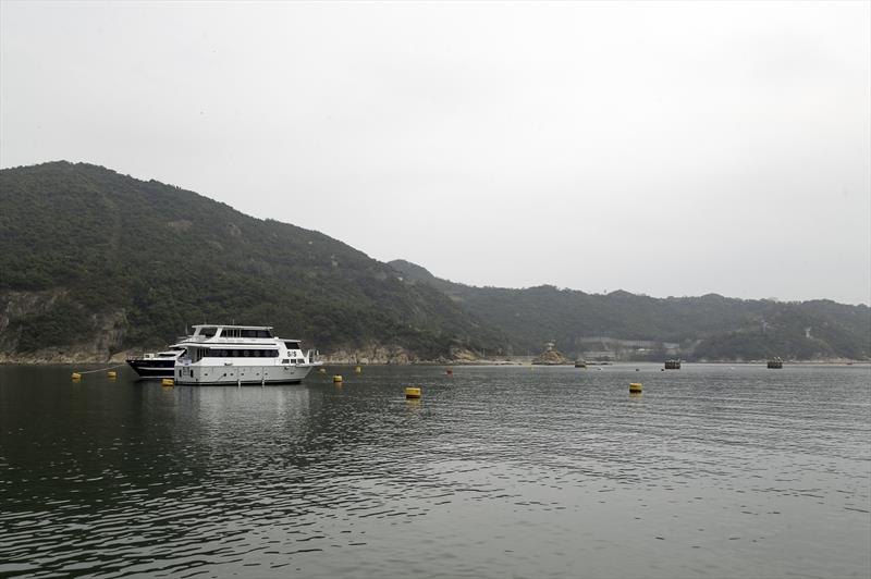 Hei Ling Chau Typhoon Shelter. Bags of space, waiting to be filled photo copyright Guy Nowell taken at  and featuring the  class