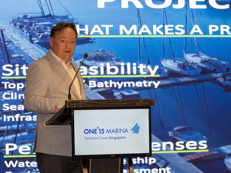 Ruurd van Putten, Marinetek, SEA YACHTING CONFERENCE 2023 photo copyright Guy Nowell taken at ONE15 Marina Club and featuring the  class