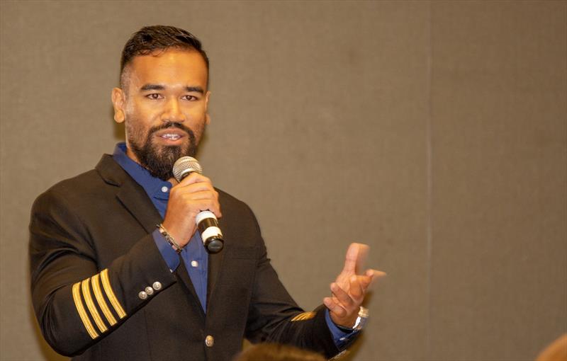 Capt Nigel Tang. SEA YACHTING CONFERENCE 2023 photo copyright Guy Nowell taken at ONE15 Marina Club and featuring the  class